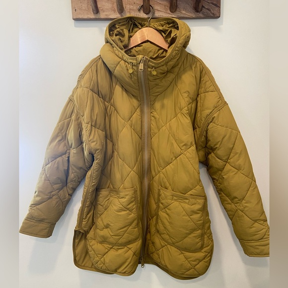 SOLD!! Free People Movement Pria Packable Puffer Jacket Xl Himalayan Smoke. - Picture 11 of 16